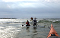 Stand-up-paddling -kokeilijoita, erinomaisen mielenkiintoista seurata näitä :)