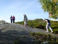 Aamiaisen jälkeen luontopolulle